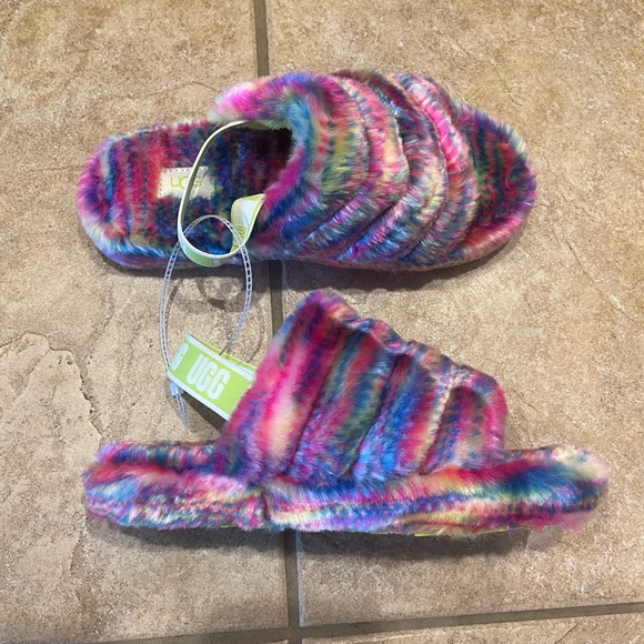 UGG® FLUFF YEAH PIXELATE - Picture 1 of 3